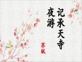 统编版八年级上册语文同步精品课件 11 短文二篇（记承天寺夜游）（课件）