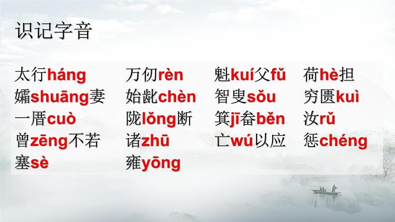 统编版八年级上册语文同步精品课件 24 愚公移山（课件）第5页