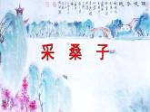 部編版八上語文第六單元課外古詩之《采桑子》同步課件