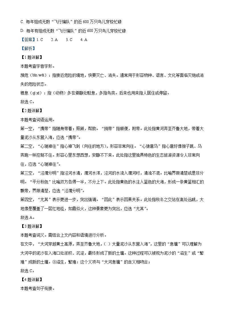 2024年山东省东营市中考语文真题（解析版）02