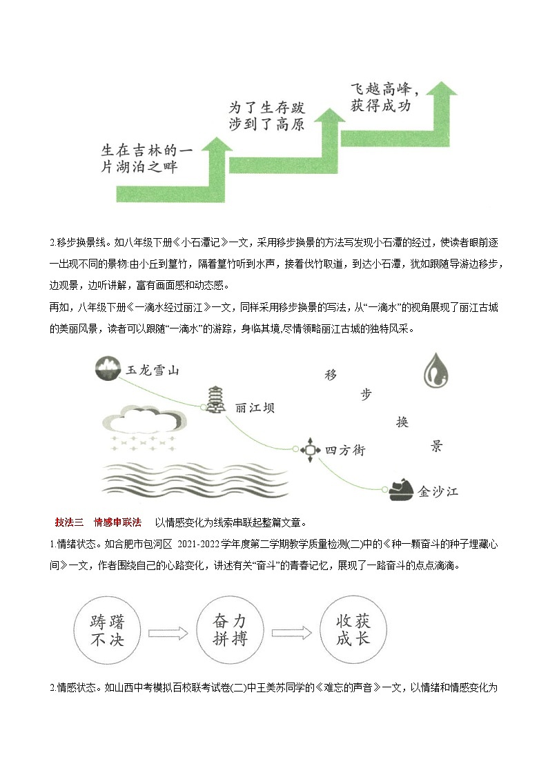 初中部编版中考语文 第七节    巧织文章结构，打造满分作文 学案第3页