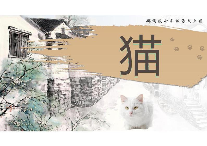 猫课件统编版语文七年级上册第1页