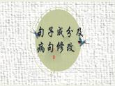 句子成分及病句修改 七年级语文上册拓展教学课件（统编版2024）
