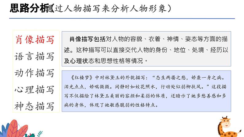 分析人物形象-备战2025年中考语文一轮复习记叙文阅读技法突破课件第7页