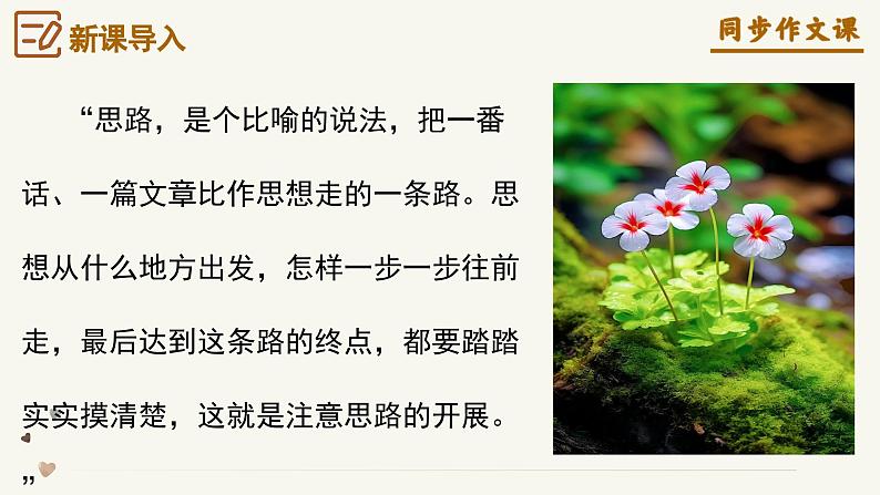 专题13 思路要清晰 片段组合式作文写作技巧-2024-2025学年七年级语文上册单元写作深度指导（统编版2024·五四学制）学案课件PPT第4页