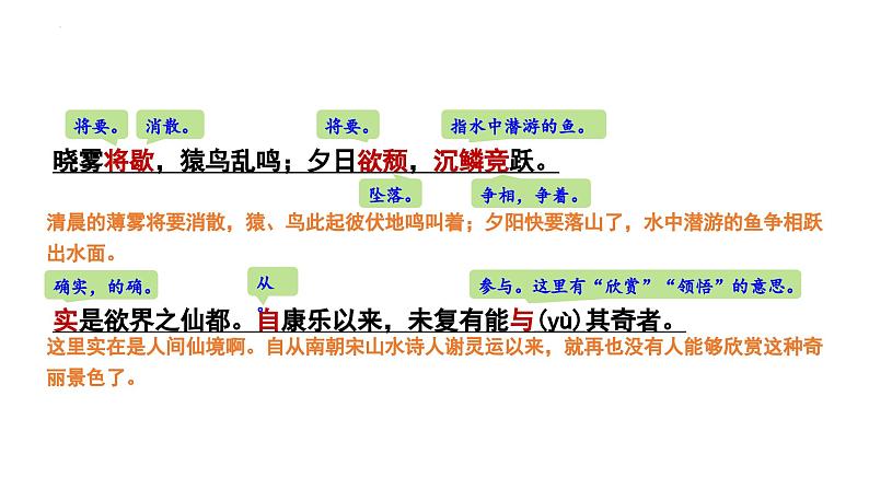 初中语文人教版八年级上册第11课《短文二篇》课件第7页