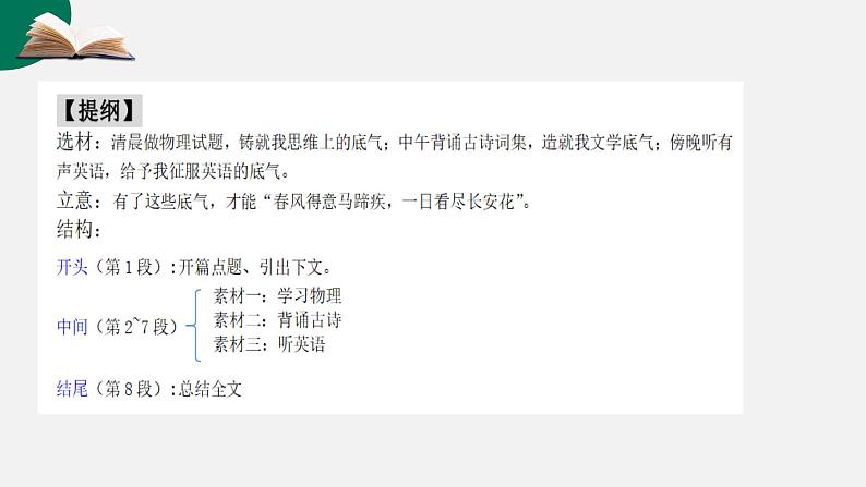 第18讲 青春成长主题作文：坚持、拼搏、信念-初中语文记叙文写作系统课程28讲课件第7页