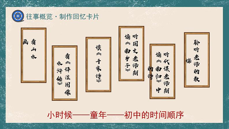 统编版语文七年级上册（2024）第10课《往事依依》课件第8页