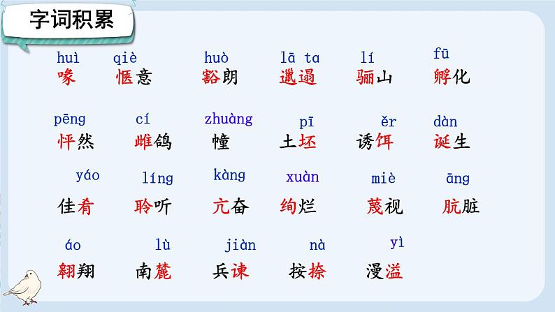 部编版语文七年级上册（2024）第18课《我的白鸽》课件第5页