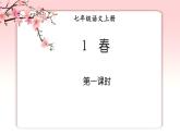 1《春》 七年级语文上册同步课件（人教部编版2024）
