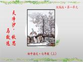 （人教版2024）七年级语文上册第4课《古代诗歌四首天净沙秋思》课件（含视频）