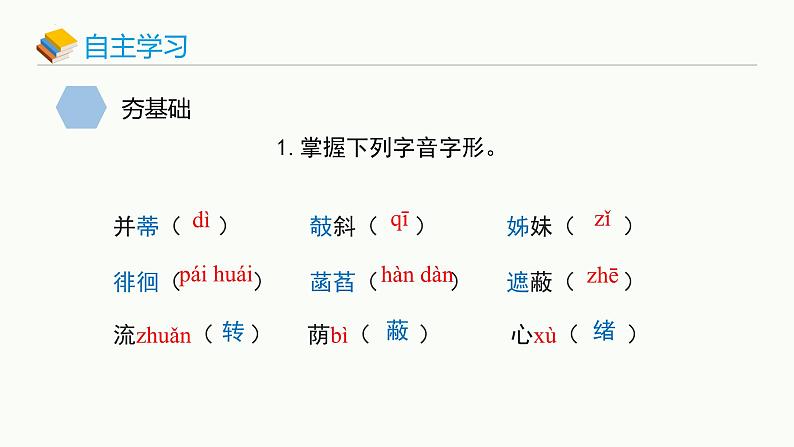 统编版（2024）七年级语文上册7散文诗二首-荷叶·母亲课件第5页