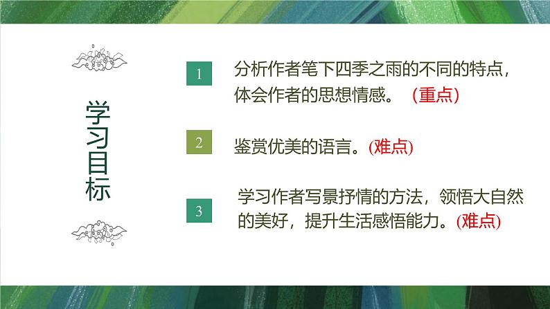 统编版（2024）七年级语文上册3雨的四季课件02