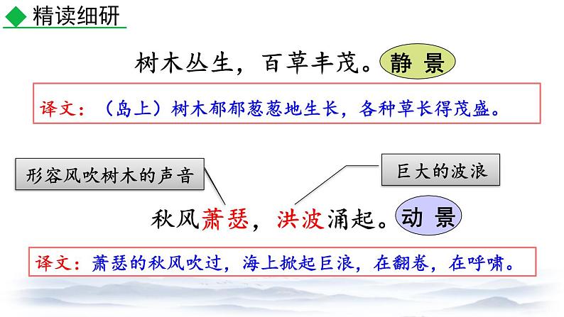 统编版（2024）七年级语文上册4古代诗歌四首-观沧海课件06