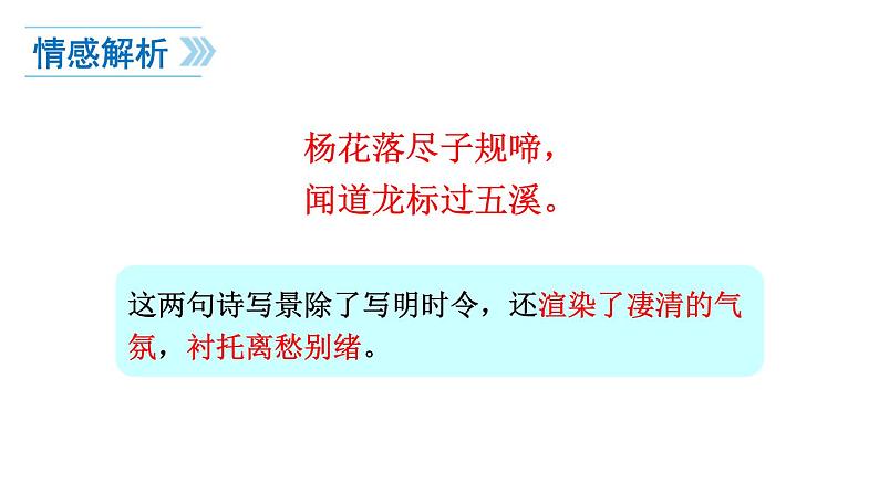 统编版（2024）七年级语文上册4古代诗歌四首-闻王昌龄左迁龙标遥有此寄课件07