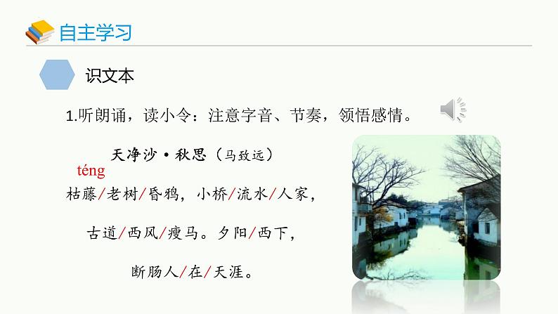 统编版（2024）七年级语文上册4古代诗歌四首-天净沙·秋思课件第6页