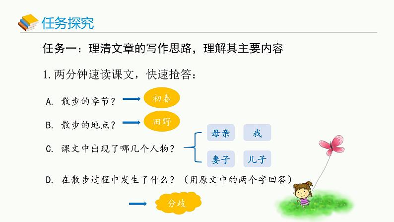 统编版（2024）七年级语文上册6散步课件第7页