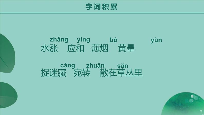 统编版（2024）七年级语文上册1春课件第7页