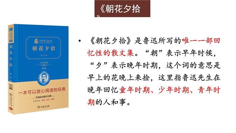 统编版（2024）七年级语文上册9从百草园到三味书屋课件第7页