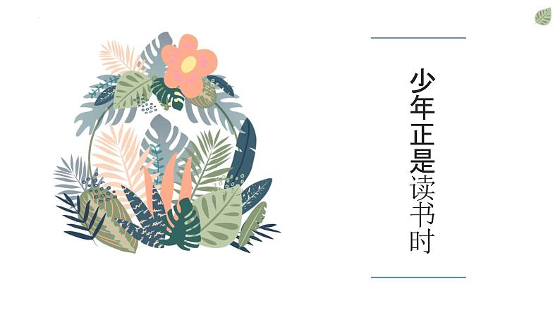 统编版（2024）七年级语文上册专题学习活动 少年正是读书时课件（同课异构三）01