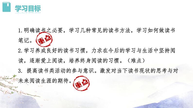 统编版（2024）七年级语文上册专题学习活动 少年正是读书时课件（同课异构三）05