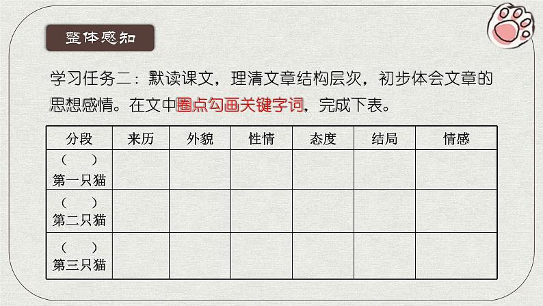 统编版（2024）七年级语文上册17猫课件第6页