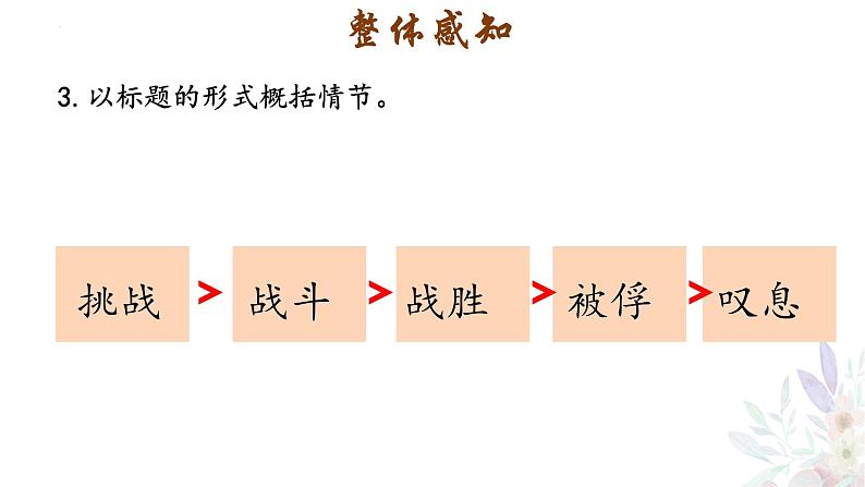 统编版（2024）七年级语文上册24寓言四则-蚊子和狮子课件05