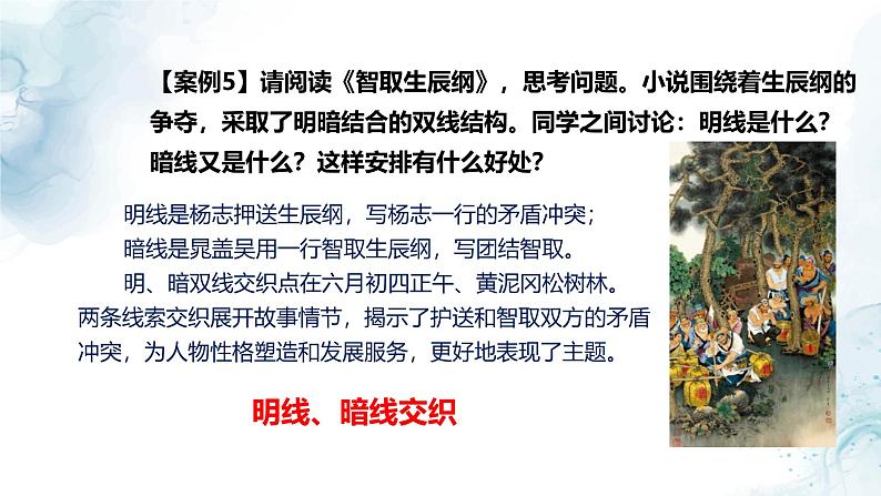 中考记叙文线索专题复习教学课件第8页