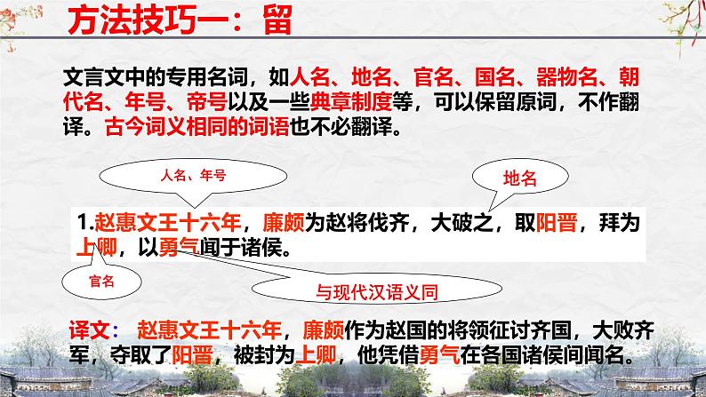 25届中考语文文言文阅读技巧阅读考点4—句子翻译（课件）第7页