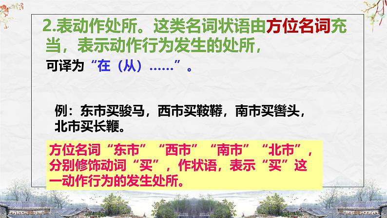 25届中考语文文言文阅读技巧阅读考点8—词类活用（课件）第8页