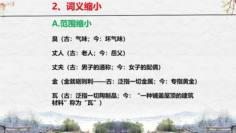 25届中考语文文言文阅读技巧阅读考点9—古今异义（课件）08