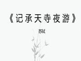 统编版（2024）八年级语文上册11短文二篇-记承天寺夜游课件（同课异构一）