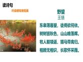 统编版（2024）八年级语文上册13唐诗五首-野望课件（同课异构一）
