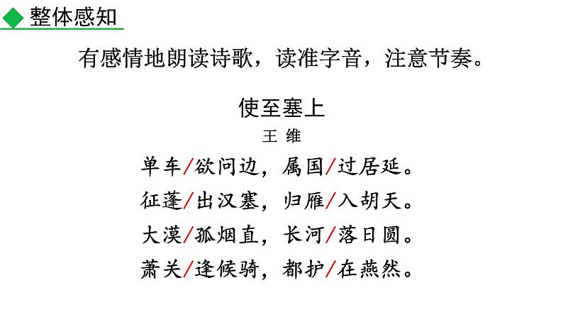 统编版（2024）八年级语文上册13唐诗五首-使至塞上课件（同课异构二）第4页