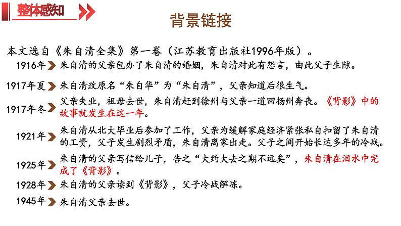 统编版（2024）八年级语文上册14背影课件（同课异构一）第6页