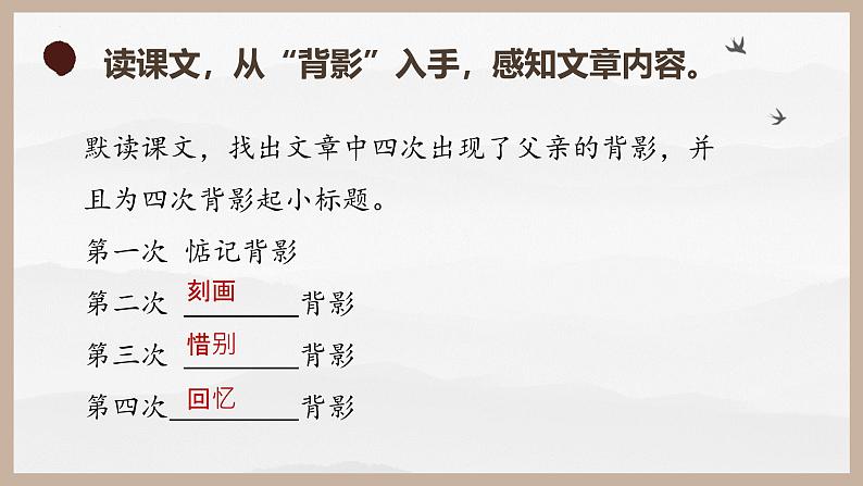 统编版（2024）八年级语文上册14背影课件第4页