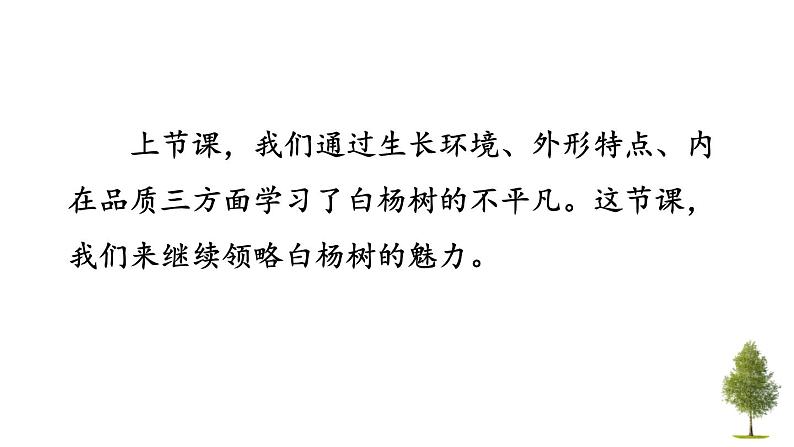 统编版（2024）八年级语文上册15白杨礼赞第二课时课件第2页