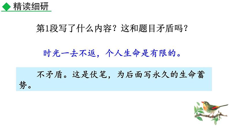 统编版（2024）八年级语文上册16散文二篇-永久的生命课件（同课异构三）第6页