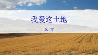 人教部编版（2024）九年级上册我爱这土地课堂教学ppt课件