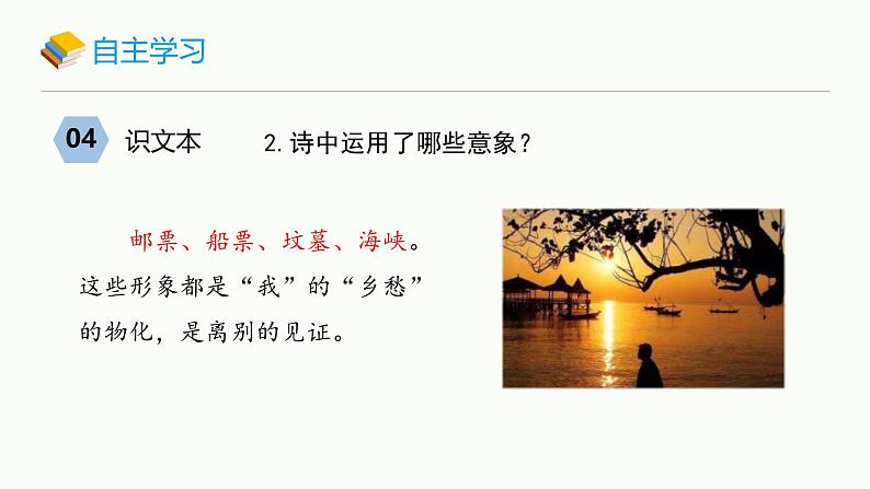 统编版（2024）九年级语文上册4乡愁课件（同课异构二）第8页