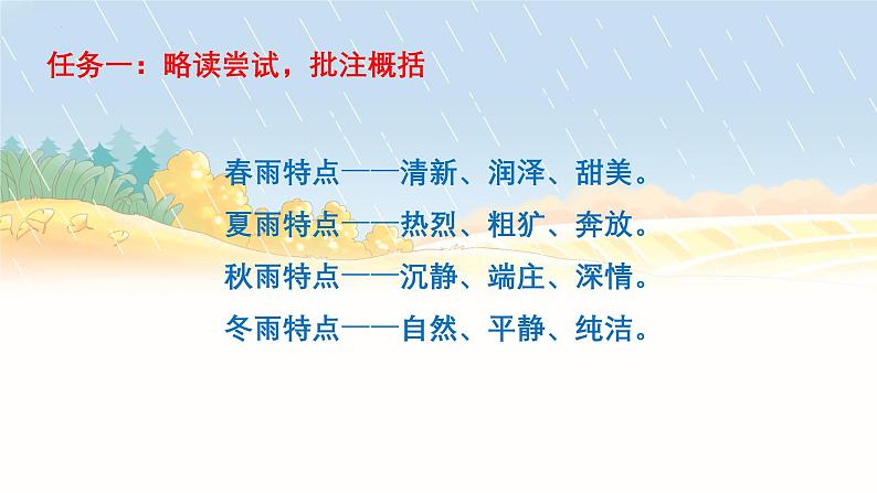 第一单元整合联读课件 2024—2025学年统编版语文七年级上册第7页