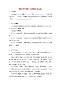 备战2025年中考语文课内文言文(统编版)25《周亚夫军细柳》知识梳理(学生版+解析)