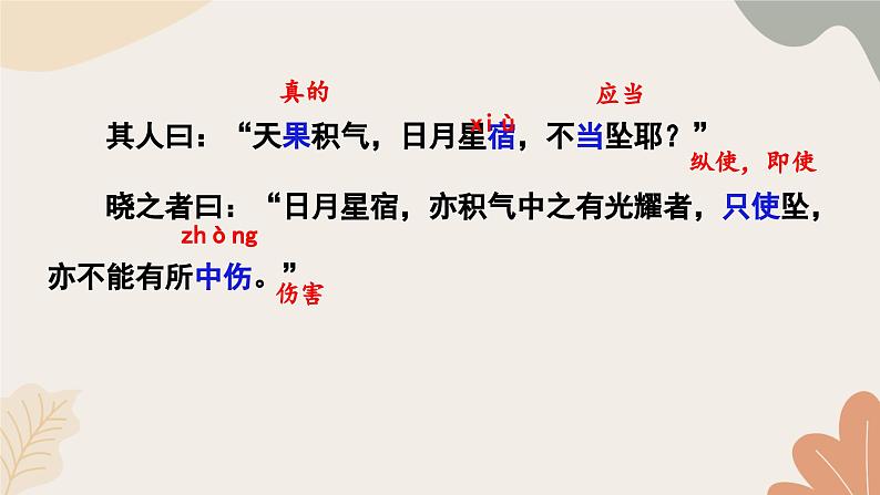 统编2024版七年级上册语文 24  寓言四则4 《杞人忧天》课件第6页