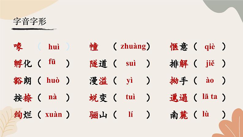 统编2024版七年级上册语文 18《我的白鸽》课件第8页