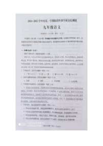 山东省青岛市胶州市2024-2025学年九年级上学期期中考试语文试题