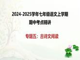 专题05古诗文阅读知识梳理与答题技巧-2024-2025学年七年级语文上学期期中考点精讲PPT课件（统编版2024）