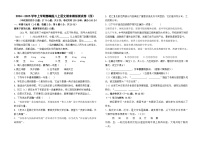 2024--2025学年上学期部编版八上语文期末模拟测试卷（四）（云南卷）