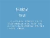 人教部编版九年级上册 11《岳阳楼记》课件