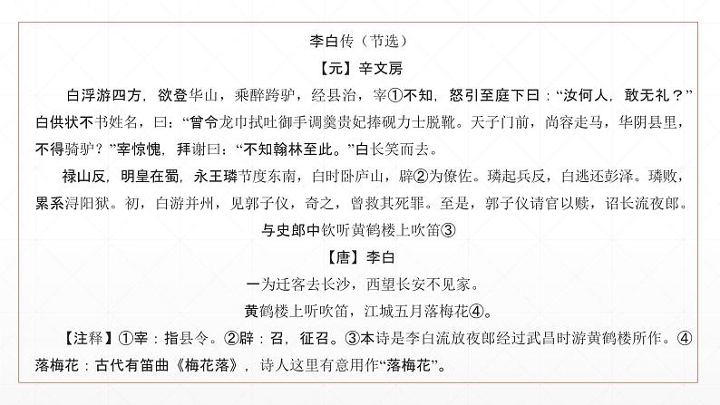 人教版初中语文中考课外文言文片段每日训练第14课学案课件PPT第2页