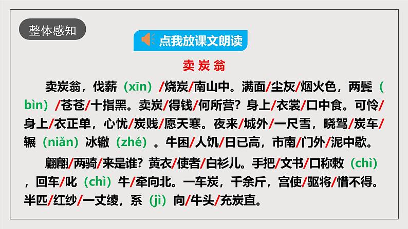 人教部编版语文八年级下册24《唐诗三首》之《卖炭翁》课件+教案+导学案+分层练习+素材08